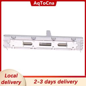 [COD] AqToCna Ship within 24 hours 1Pc For 60mm DJM 350 400 600 700 800 Push Fader Straight Slide Potentiometer DJ Mixer Stereo Fader Sliding Potentiometer