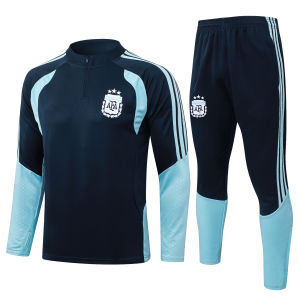 2627 Football training suit Germany Brazil Italy Argentina Portugal Spain half long sleeve suit