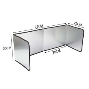 Tấm chắn dầu mỡ chắn gió & cách nhiệt inox 304 cho nhà bếp chống bám bẩn tường nhà bếp