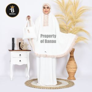 Mukena Dewasa Crinkle Jumbo Terbaru Adem