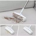 Long Handle Retractable Tear-off Sticky Paper Roller Floor Sticky Hair Carpet with Dust Sticky Hair Roller Sticky. 