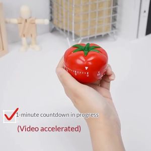 WH [ECM] Tomato Timer Electronic Kitchen Reminder Pomodoro Mechanical Countdown Alarm Kitchen Cooking Tool Game Timer Clo [NEW]