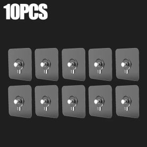50Pcs Self-Adhesive Hook Strong Adhesive Picture Frame Nails Hook Seamless Hanging Clock Photo Frame Hole Holder Hooks Non-Trace Sticky Wall Hook Thread Screw Hole Hanging Nail Wall Paste Tack Photos