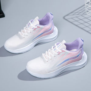 [Free Shipping] 2026 New Spring And Autumn Ultra-Light Running Shoes Sports Shoes Breathable Shock Absorption Soft Sole Student Lightweight Running WomenS Shoes