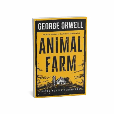 Fiksi | Bundling Buku George Orwell (Animal Farm & 1984) + Kaos Eksklusif | Mizan