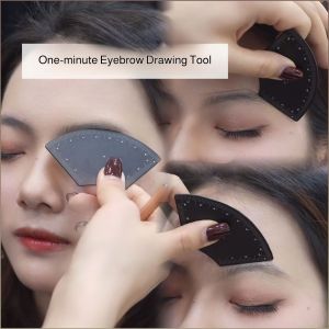 Eyebrow Ruler Draw Your Eyebrows Eyebrow Shape Ruler Quick Simple and Easy to Operate Three-point Positioning