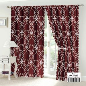 Red Pink Purple Curtains Arrival Fashion Flowers Kurtina for Room Window Door Bedroom Home Living Decoration No Ring Cartoon Curtain 1PC 100x210cm COD