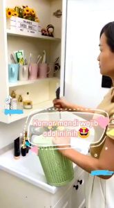 LC - Tempat sikat gigi beruang rak gantungan tempel rak tempel tempat sikat gigi motif beruang rak serbaguna kamar mandi