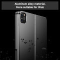 GOOJODOQ 2024 Aluminium Metallic Alloy Magic Keyboard Case for iPad Air 4/5/6 10.9" For iPad Pro 11 LCD Display Keyboard. 