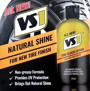 VS1 TIRE BLACK LOTION 250ML