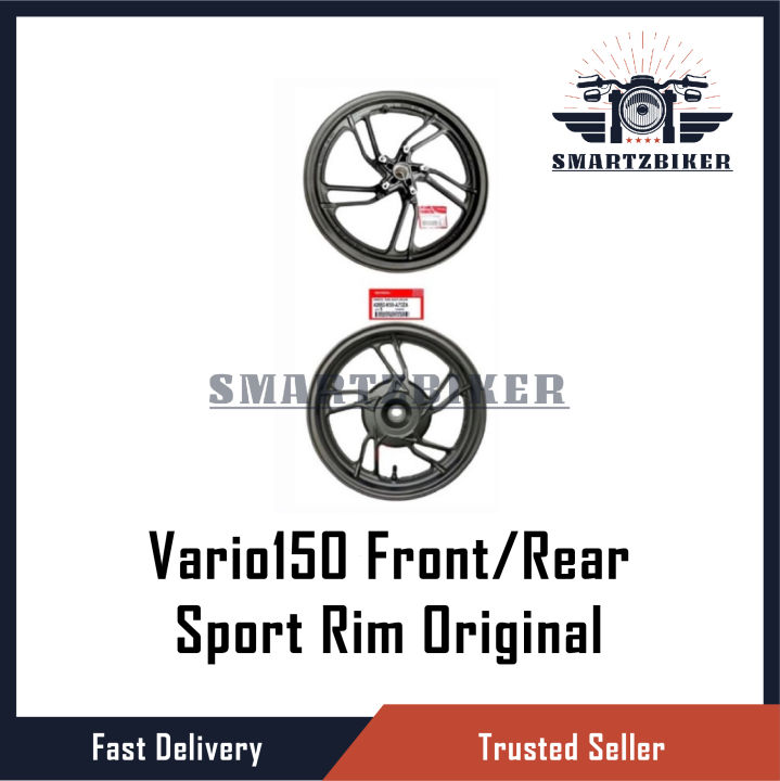 100% Original Honda Vario 150 Vario150 Sport Rim Front Depan / Rear ...