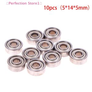 🎀Perfection Store1🎀 10pcs 5x14x5mm deep groove spherical carbon steel miniature bearings 605ZZ