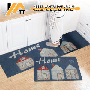 YATT KESET DAPUR Bahan Bihun Lembut Terkini MODERN Anti Slip (45 x 75cm & 45x 120 cm) 8 MOTIF