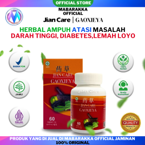 JIANCARE Gaoxieya original atasi diabetes kencing manis bpom lemah di ranjang