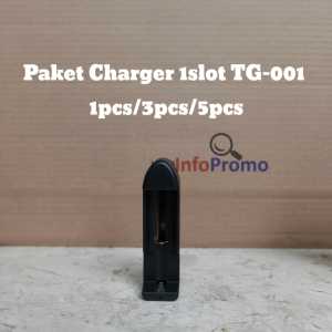 Paket Carger Baterai 18650 TG-001 Mitsuyama Isi 1PCS 3PCS 5PCS Carger Original