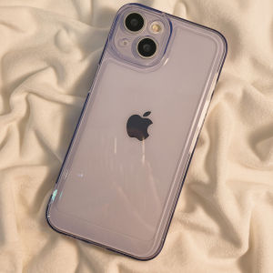 เคสนุ่มใสซิลิโคนกันกระแทกสำหรับ iPhone 17 16 15 14 13 12 11 Pro Max 16e อากาศ XS XR X 8 7 6S Plus + SE 2020เคสโทรศัพท์แบบเรียบง่ายพร้อมเลนส์คลุมทั้งหมดป้องกันกล้อง