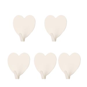 MIIQNUS Dính mạnh Thép không gỉ Treo Moc ao Chìa khóa cửa Khăn tắm Móc treo đồ trong phòng tắm Móc trang trí Móc treo tường Người tổ chức bếp