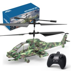 [Popular]Remote control helicopter childrendrone small armed military model aircraft toys