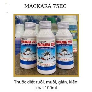 Thuốc xịt muỗi y tế Mackara 75ec diệt muỗi trong nhà và ngoài môi trường sử dụng dễ dàng diệt cả muỗi kiến gián mối