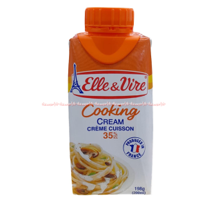 Elle & Vire 198gr Cooking Cream Creme Cuisson UHT Kaya Krim Berkualitas Tinggi Bahan Masakan Produced is France
