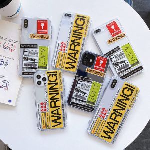 FOX Casing Xiaomi Redmi 10 10 prime Redmi Note 10 Note 10S Note 10 5G Note 10 Pro Note 11 Note 11S Note 11 Pro 4G 5G Poco M3 Pro 5G Poco M4 Pro 4G Poco X3 Pro NFC Case Silicon Transparant Warning Fragile