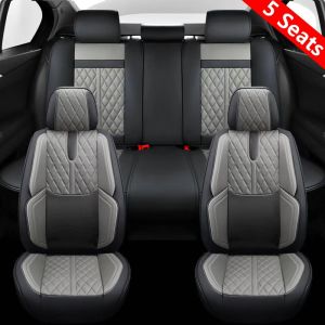 New Universal Nappa Leather Car Seat Cushions Full Coverage Car Seat Seat Covers Suitable for Toyota Honda Mitsubishi Ford Hyundai Suzuki Isuzu and other models.