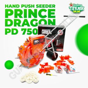 Alat Tanam Biji Bibit Jagung Kacang Dorong S036 SAMURAI DRAGON PRINCE PD750 / Alat Tanam Biji Bijian Kedelai Benih 1 Baris S-036 SAMURAI