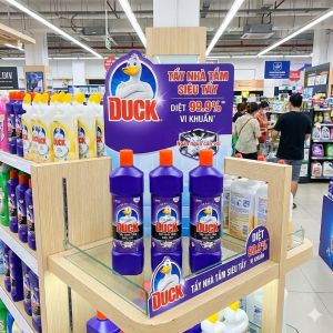 Tẩy Duck (Vịt) 900ml & 500ml & 750 Làm Sạch Tẩy Đa Năng Bồn Cầu Nhà Tắm Chà Ron Sát Khuẩn...