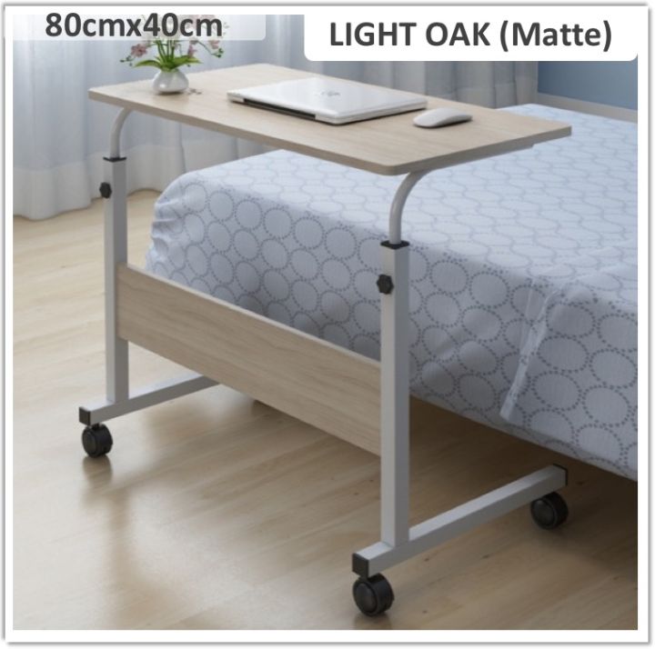 【SGP Local Stock】Study Table with Wheels Laptop Note Computer Stand ...