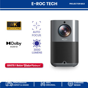 EROC Android Smart Home Proyektor - Dolby - FHD - 415 ANSI - Model MAX