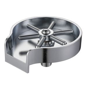 ZYJC SHOP Bia Trà Sữa Chai Sạch Hơn Áp Lực cao Mạnh mẽ Xả Thiết Bị Cup Máy Giặt Rửa chai Chậu Thủy Tinh Rinser