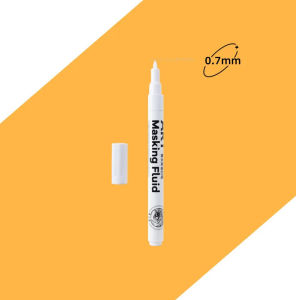 Rubens สีน้ำสีขาวเครื่องหมายทำความสะอาดเช็ดซิลิโคนปากกาศิลปะชุดนักเรียนสีน้ำ/ภาพวาดจีนแสดงให้เห็นถึงสายอุปกรณ์