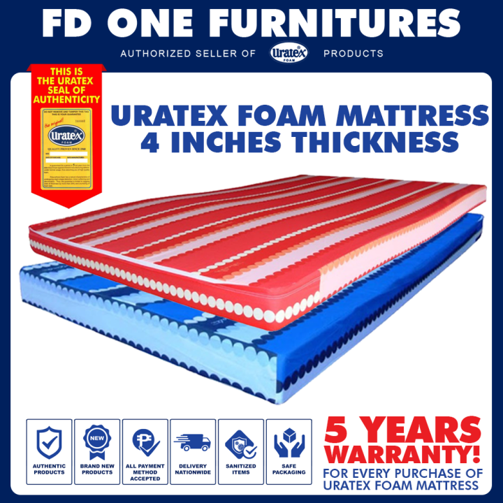 Uratex queen deals size bed dimension