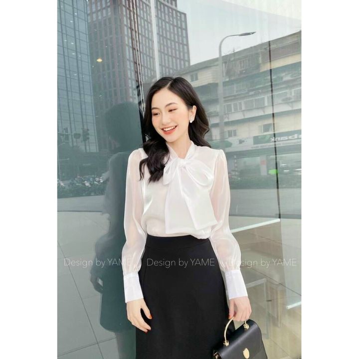 ÁO SƠ MI VOAN TƠ MỊN CỘT NƠ