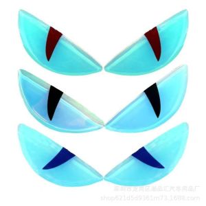 Motorcycle and Decorative Sticker Luminous Devil Eye Decal Universal Fit for Motorbike and Car