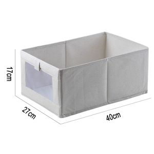 110L/66L/24L Large Storage box Clothes organizer Foldable transparent storage box Dust-proof Waterproof PVC Large Capacity Storage Box#cd023