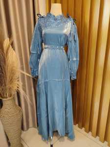 MAXY LUNA SHIMMER + BELT MUTIARA GAMIS GLOSSY