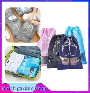 (Hỏa Tốc HCM)Túi Đựng Giày Dép Chống Bụi Chống Thấm Có Dây Rút Tiện Dụng Khi Mang Đi Du Lịch