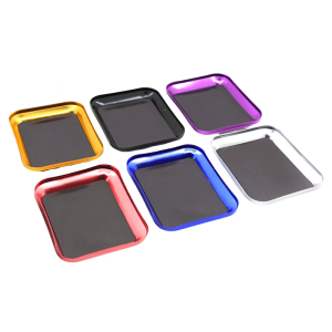 Magnetic Parts Tray rusts Resistant Aluminum Magnetic Screw Holders Easy to Carry Tray for Repair Man & Home Repair