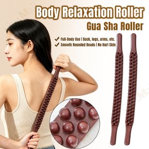 Guasha Scraping Stick Gua Sha Roller Plastic Body Relaxation Roller for Back & Legs 1Pcs