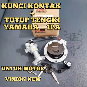 Kunci Kontak Keyset Vixion New 1PA PNP 2TP Assy KUALITAS ORIGINAL ASLI YAMAHA KUNCI PLES TUTUP TENGKI DAN JOK