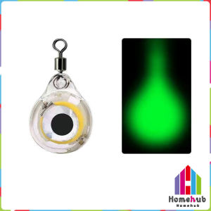 HB Fishing Lure Trap Light LED Eye Shape Fish Bait Luminous Lure Lamp