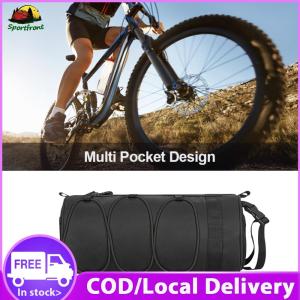 [Local Delivery] Bicycle Bags Multifunctional Front Tube Cycling Bag Waterproof Front Trunk Pannier Pack for Motorcycle Scooter