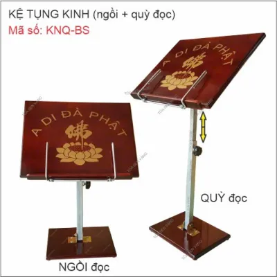 Kệ Đọc Kinh có 2 chế độ nâng hạ An Nhiên St