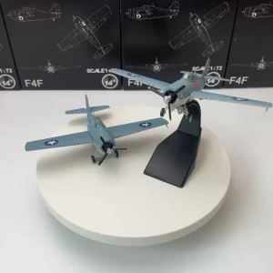 1/72 Scale US Grumman F4F Wildcat Fighter Diecast Metal Plane Aircraft Airplane Model Children Collection Gift Toy Ornament