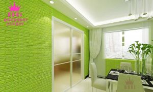 BOBI Shop Wallpaper Dinding 3D 70x70 Wallpaper Timbul Foam