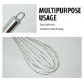HOME PERFECT 8-14 Inch Stainless Steel Cream Mixer Egg Beater,Dolgano Egg Whisk,Pemukul Telur, ES-8, ES-10, ES-12, ES-14. 