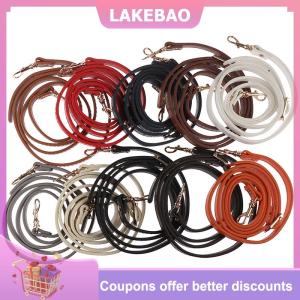 【LAKEBAO】 Túi đeo vai bằng da 120cm dây đeo ví cầm tay dây đeo Túi xách Phụ kiện túi
