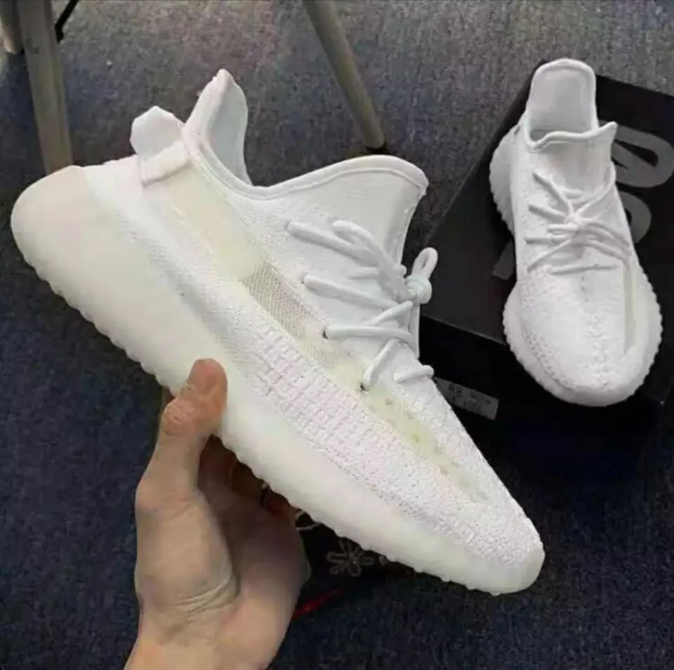 Mens white yeezy on sale boost