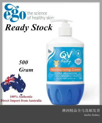 [Ready Stock EXP: 04/2031] Ego QV Baby Moisturizing Cream ( 500g ) ( Made in Australia )